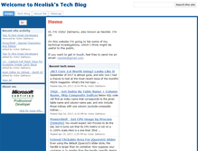 Tablet Screenshot of neolisk.com